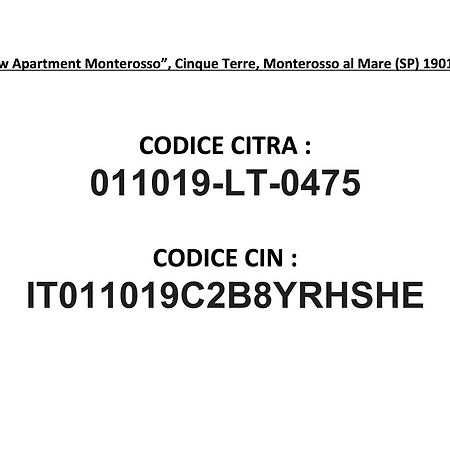 Seaview Apartment Monterosso, Cinque Terre มอนเตรอสโซ อัล มาเร ภายนอก รูปภาพ